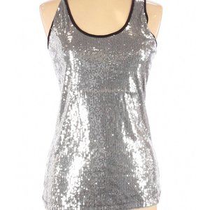 Christine Gerard Sequin Embellished Tank N…